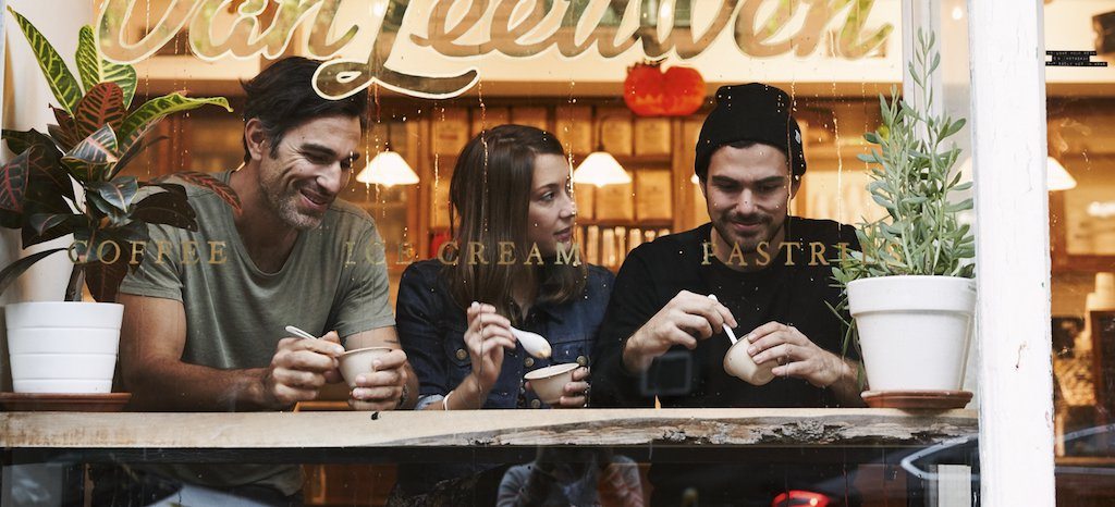The founders of Van Leeuwen Artisinal Ice Cream