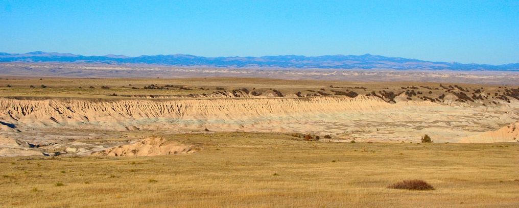 The Pine Ridge, located in the South Dakota Badlands