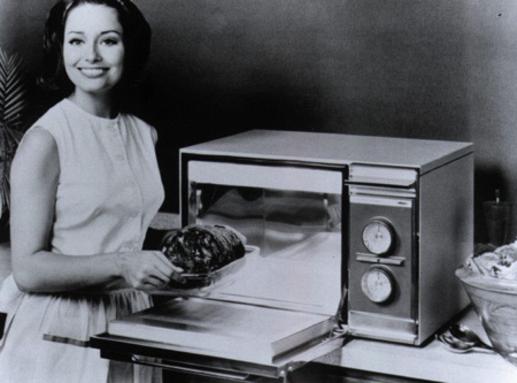 The microwave turns 50 today