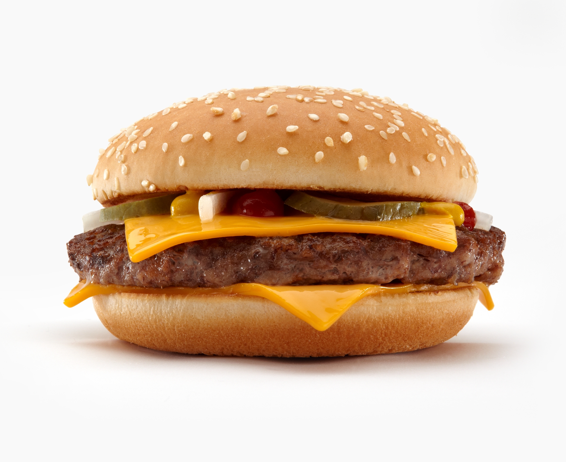 McDonald's quarter pounder with cheese