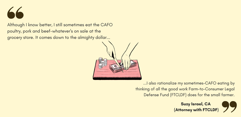 conscious carnivore quote card