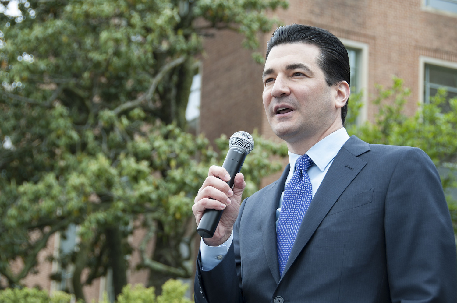 Scott Gottlieb, the FDA commissioner under Trump, has largely continued Obama-era regulations, rather than pursue a pattern of deregulation that Trump touted on the campaign field. Credit: FDA, October 2018