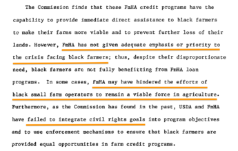 How USDA distorted data to conceal decades of discrimination against