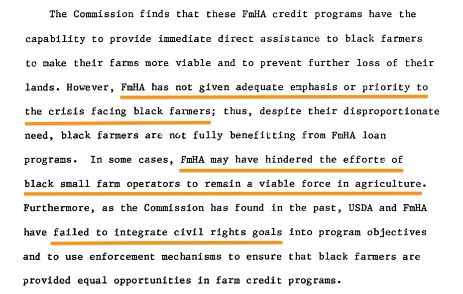 How USDA distorted data to conceal decades of discrimination against