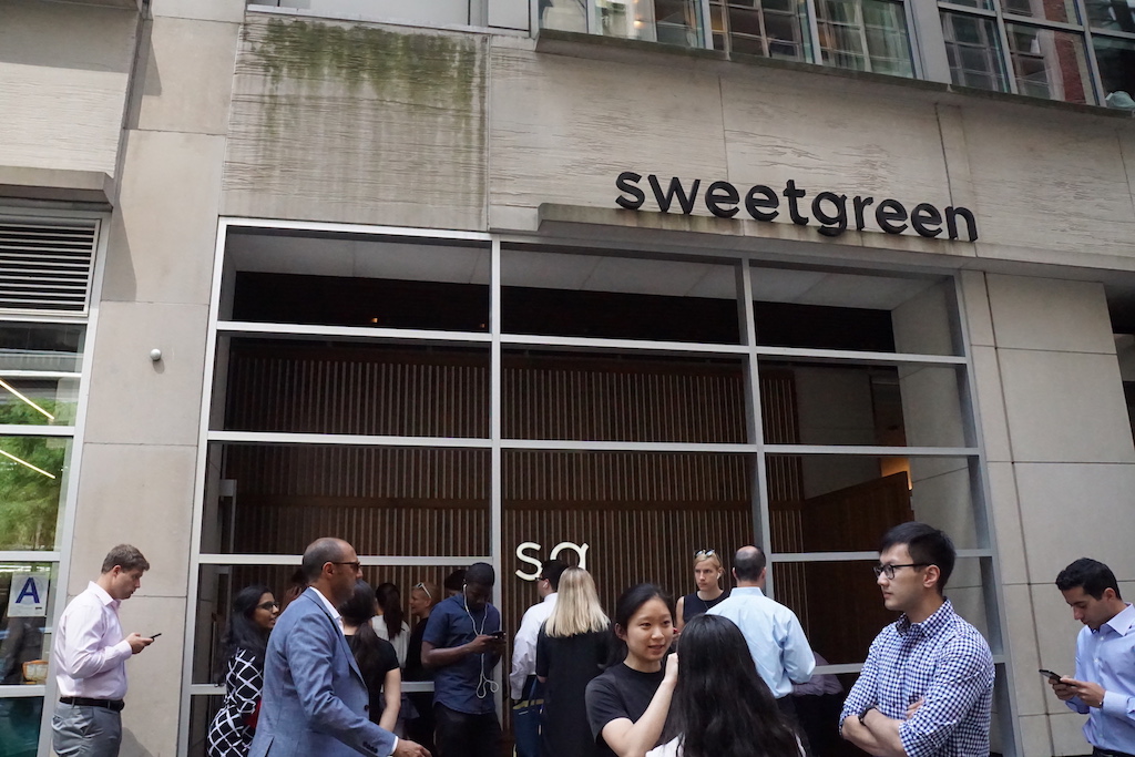 A Sweetgreen location in New York