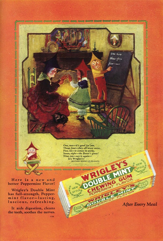 Wrigley's ad 1928