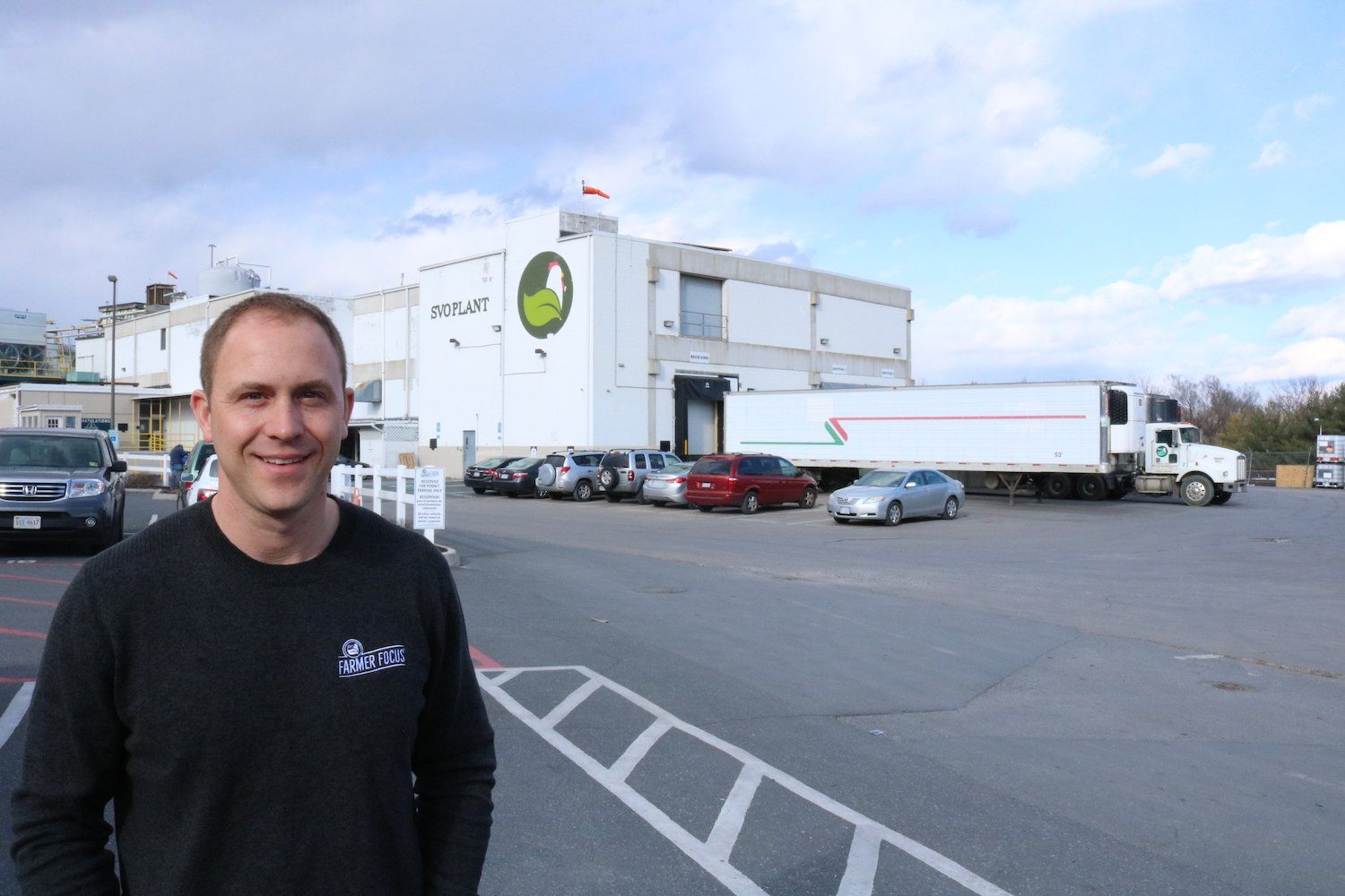 Corwin Heatwole, Shenandoah Valley Organic's founder and CEO, began processing organic chickens at this plant in Harrisonburg, Virginia, in 2014. (March 2020)