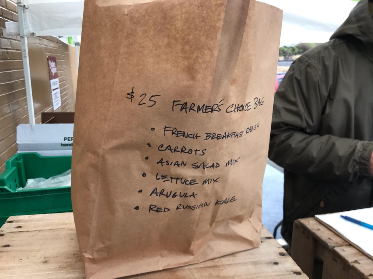 Dundore and Heister bag of farmer's choice for 25 dollars April-2020