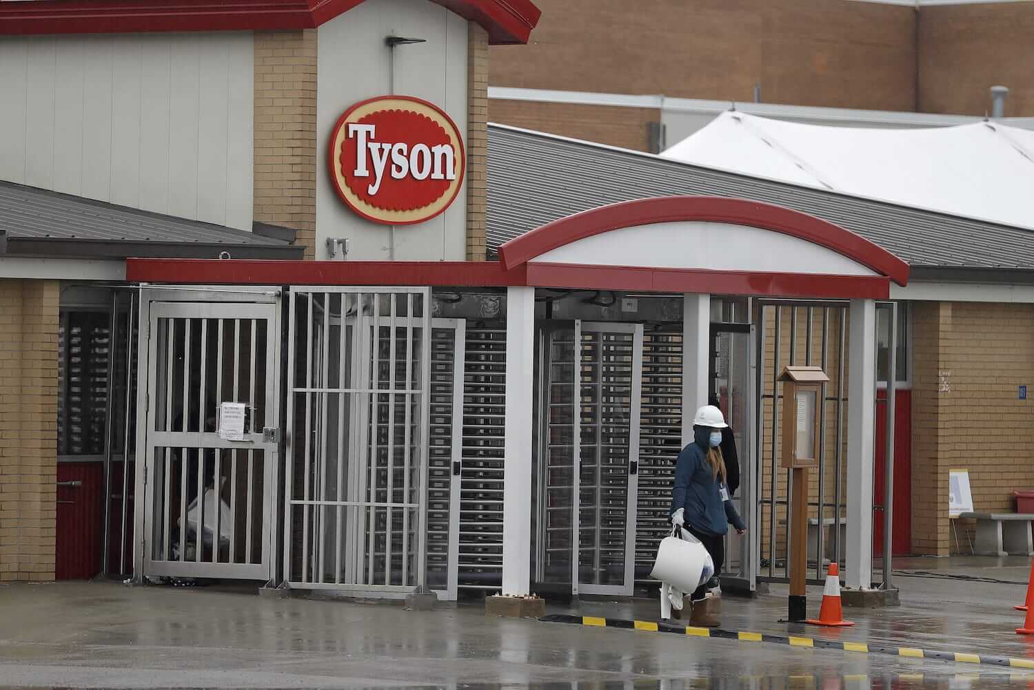Trump to order meat plant to stay open, including this Tyson one in Logansport, Indiana.