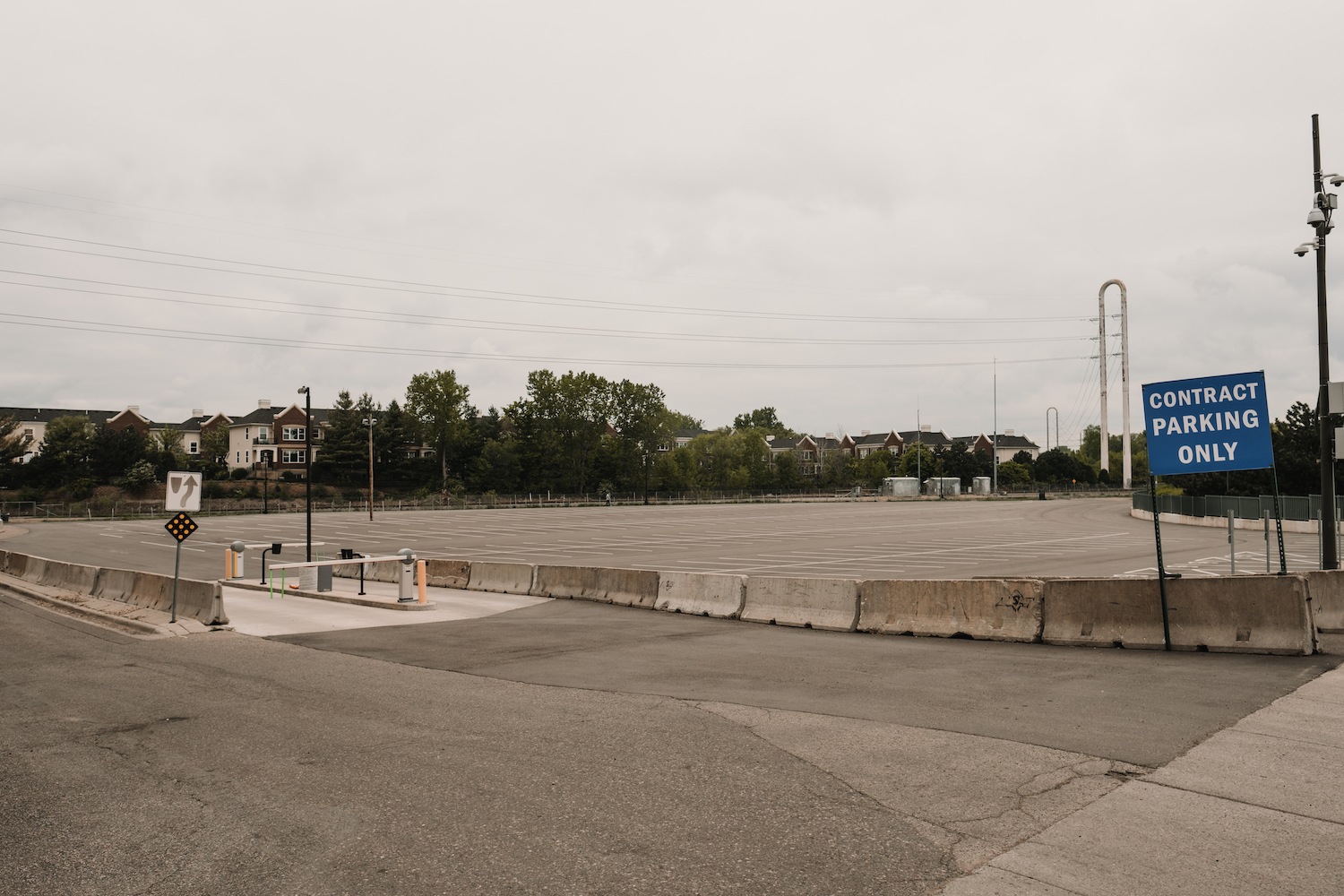 empty lot for potential use by Gavin Kaysen and team May 2020