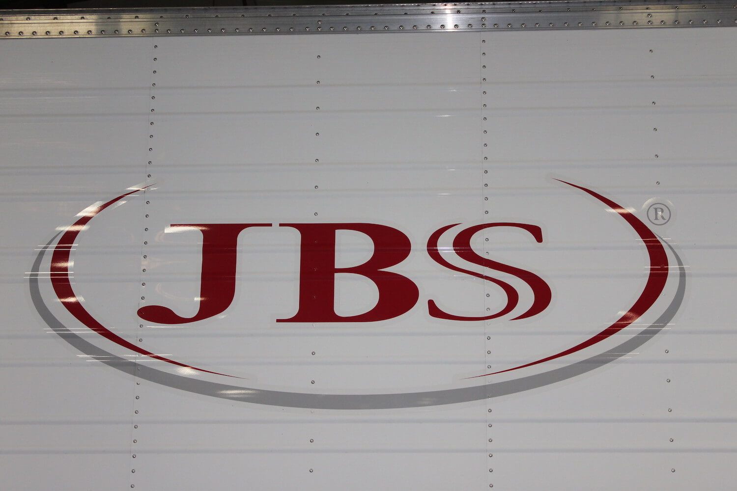 The JBS meatpacker logo. September 2020