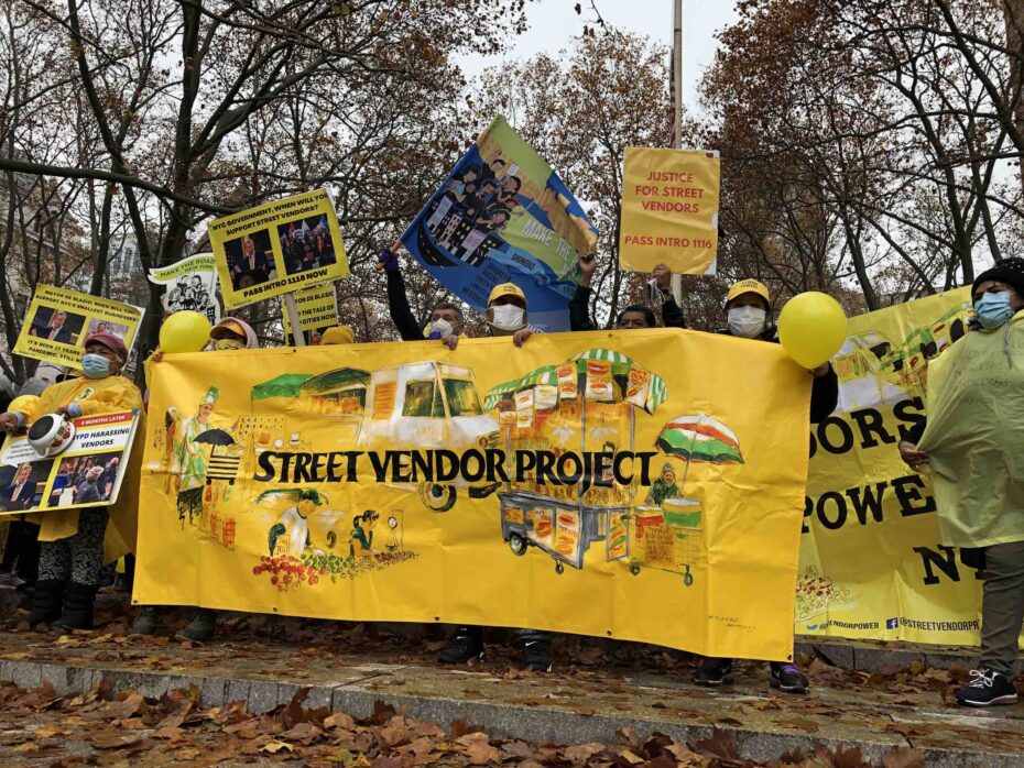 Shut out of government relief, New York City street vendors ask for support
