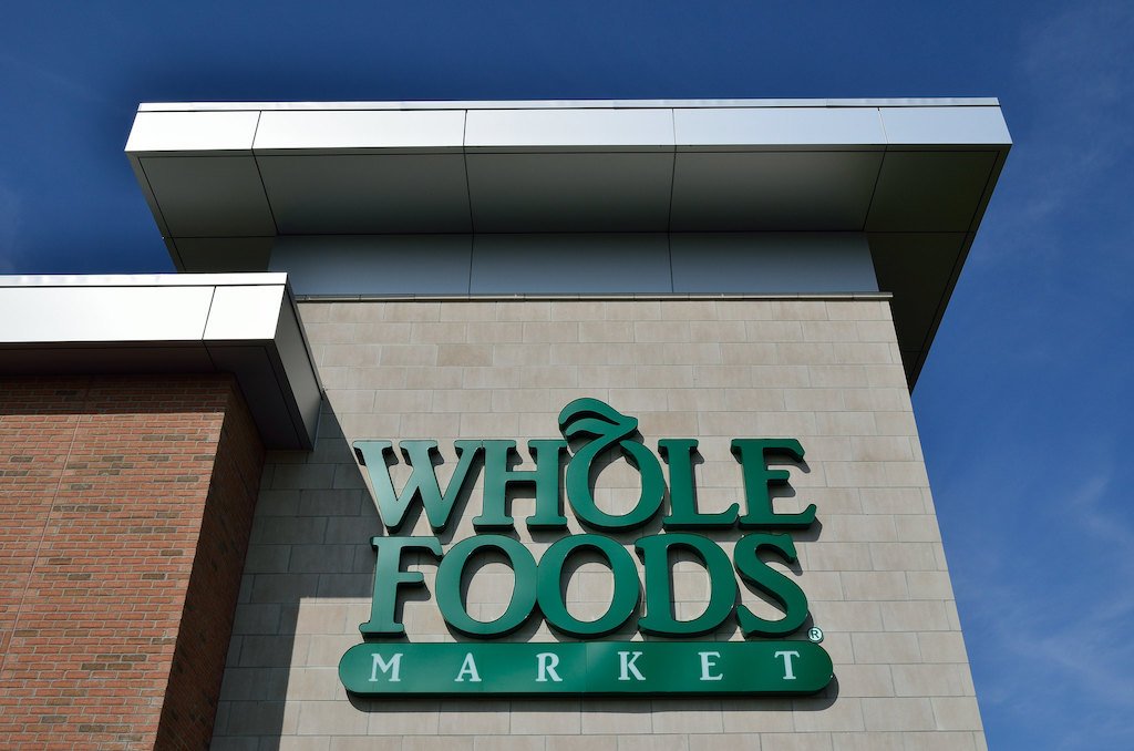 Whole Foods signage outside store