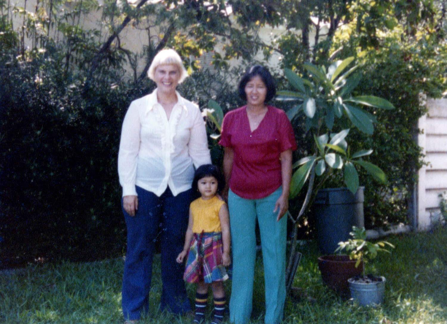 Kathy, Phuong Lien (now Lyn), and Tung in 1980. June 2021
