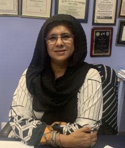 Bazah Roohi of the American Council of Minority Women headshot. September 2021