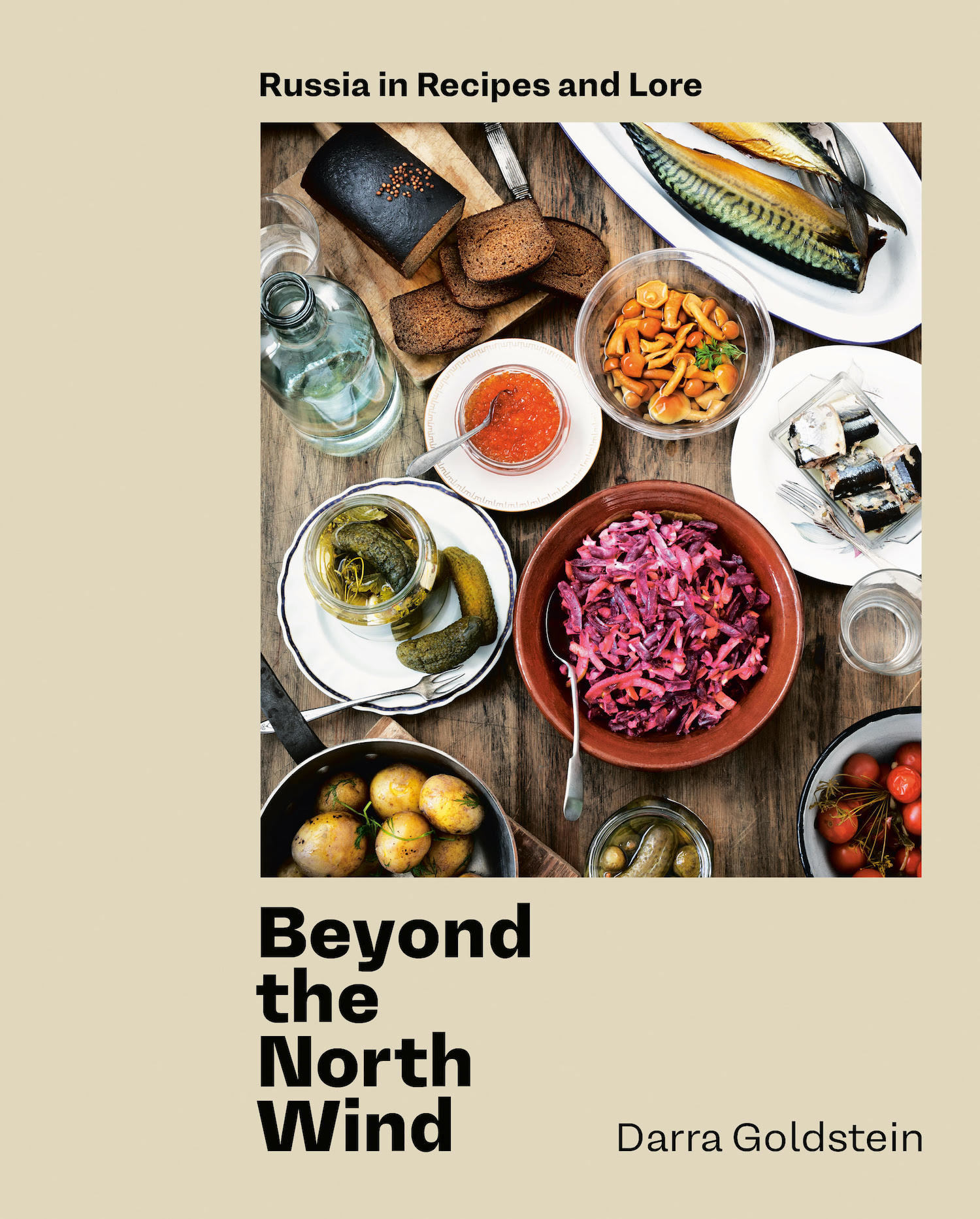 Cookbook cover of Beyond the North Wind by Darra Goldstein by Ten Speed Press. September 2021