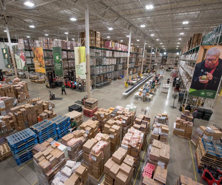 The Greater Chicago Food Depository warehouse in Chicago 102621