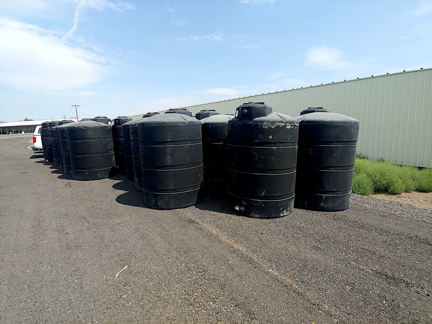 Black water tanks as resources in Klamath, OR 112221