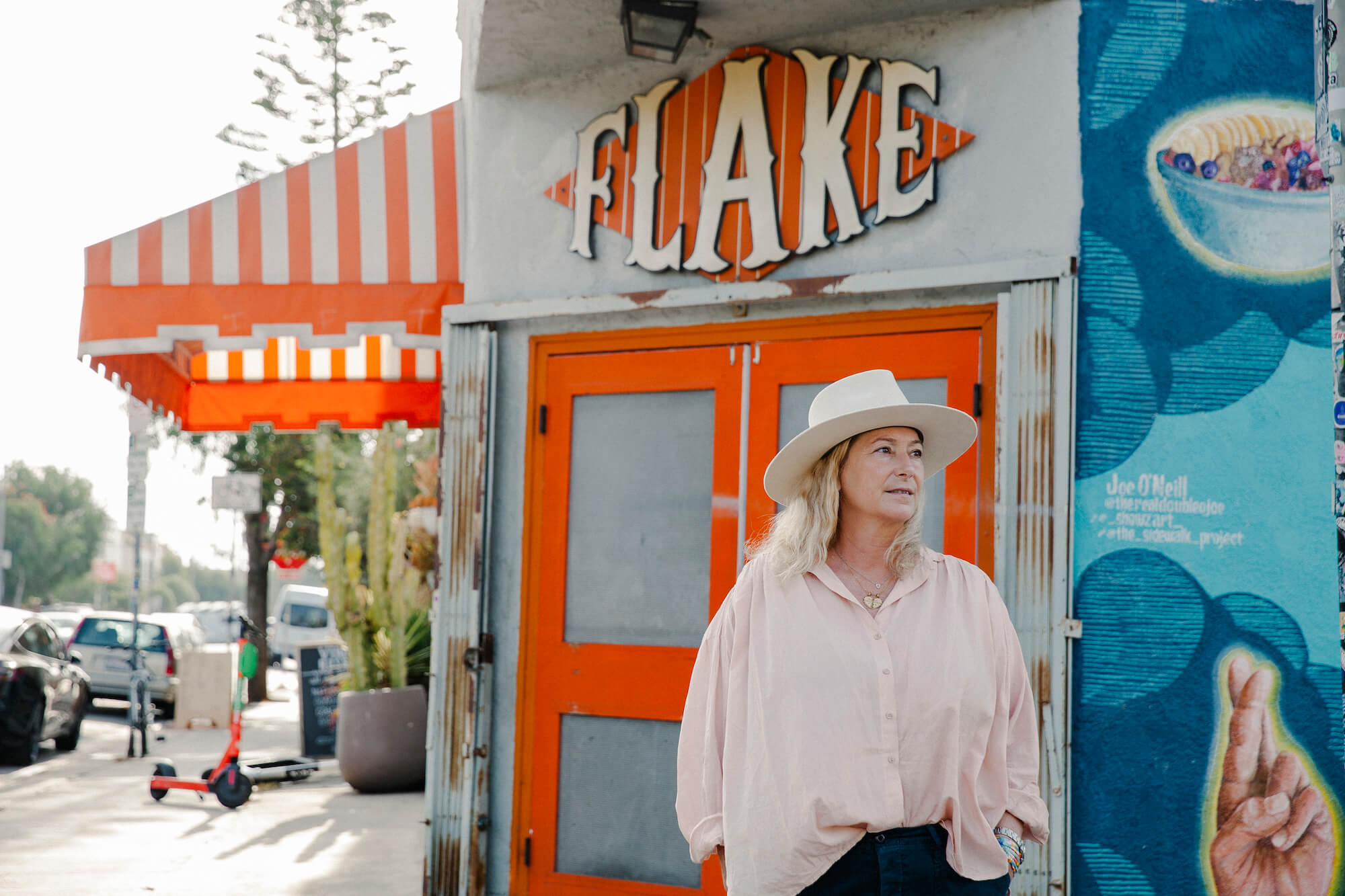Paige Clay, owner of Flake, said that Rose Avenue's culture faces threats from opposite directions—a more unpredictable homeless population that made the street feel unsafe, and a post-tech, moneyed population that isn't interested in Venice's boho pedigree.