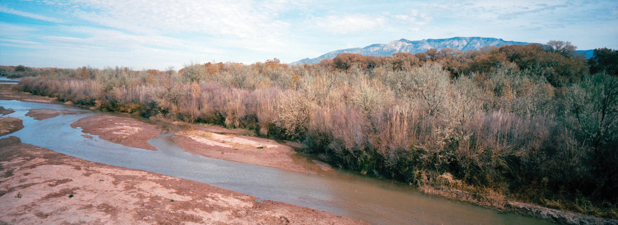 The Rio Grande as seen from Albuquerque, New Mexico, in the Middle Rio Grande region. Quantifying water rights through litigation or settlement is a lengthy process, one that could easily outlast our lifetime, according to Richard Hughes, an Indian law and civil litigation attorney. What it could mean, if adjudicated, is that the rights of the Middle Rio Grande pueblos would finally be defined — inarguably — as superior to non-Native entities and governments. “It would completely turn the whole water-rights situation in the basin on its head,” Hughes said.